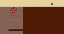 Desktop Screenshot of hartfordvet.net